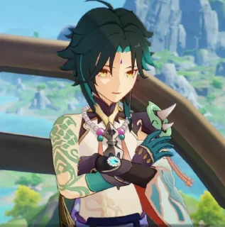 Стикер genshin impact random - 8