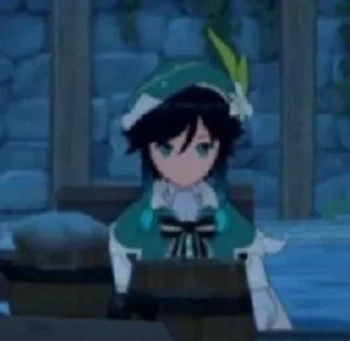 Стикер genshin impact random - 11