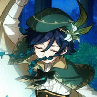 Стикер genshin impact random - 0