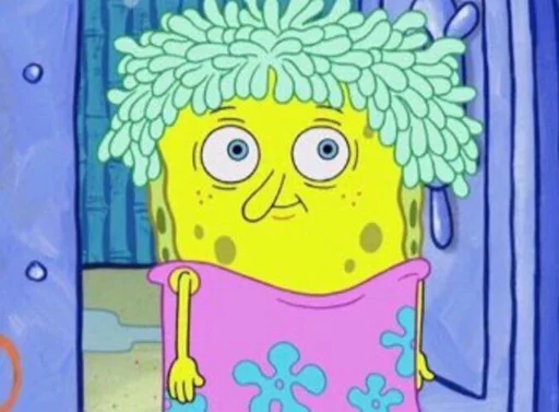 Sticker sponge bobik - 10