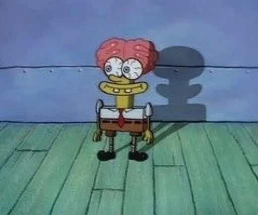 Sticker sponge bobik - 8