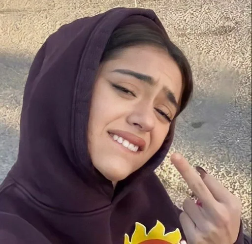 person human face flower