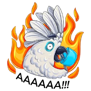 Стикер Птичий базар - 4