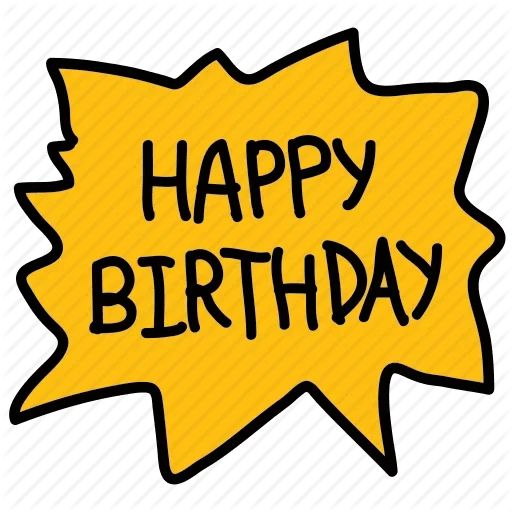 Стикер Birthday Collection - Great Stickers - 1