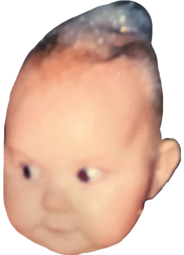 младенец щека кожа