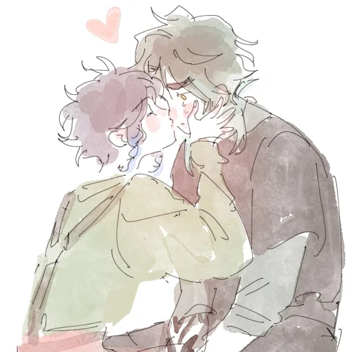 эскиз аниме рисование