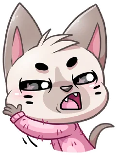 Стикер @tgsticker Бисквит в свитере без надписей - 8