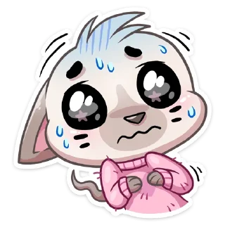 Стикер @tgsticker Бисквит в свитере без надписей - 6