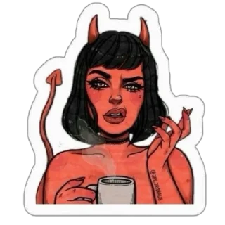 Sticker Bitch_Moooood / @sacred_cndls_love - 10