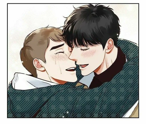 human face anime illustration