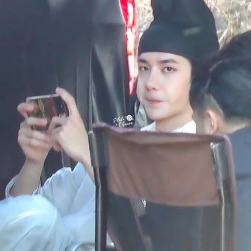 person human face clothing