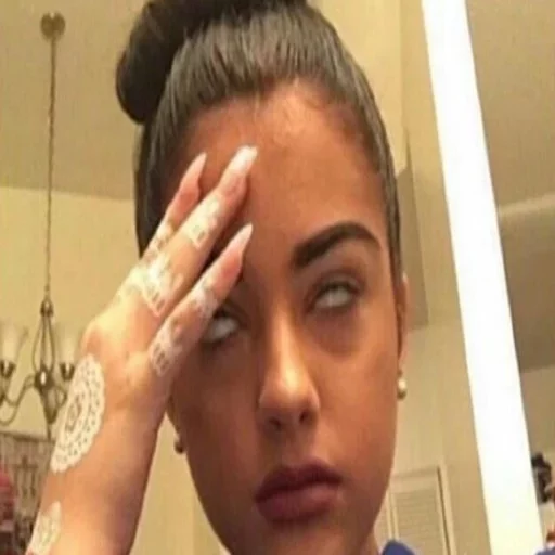 person indoor eyelash