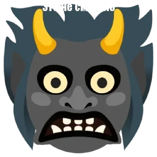 Sticker [НЕ СМЕШНО] Разноцветные бесы! @bomjplacegen - 6