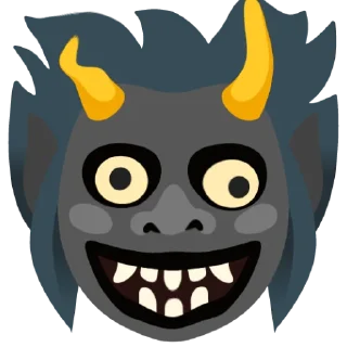 Sticker [НЕ СМЕШНО] Разноцветные бесы! @bomjplacegen - 5