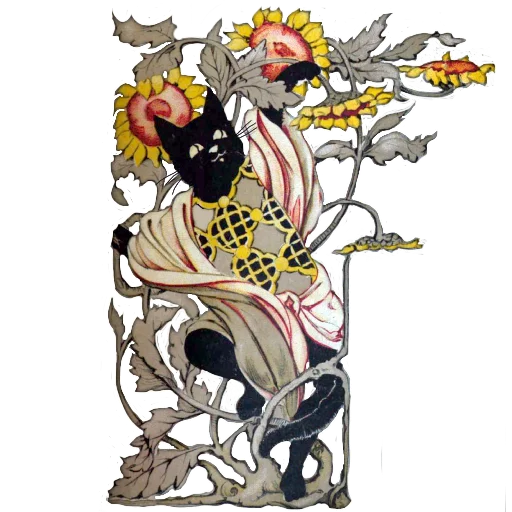 Sticker blackcatforever - 1