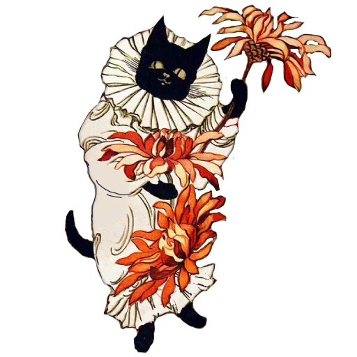 Sticker blackcatforever - 1