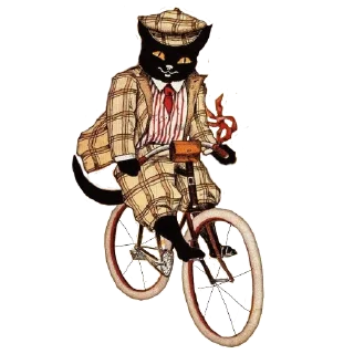 Стикер @blackcat - 1