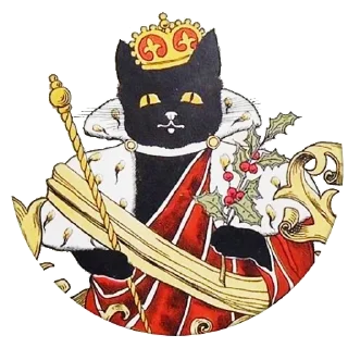 Стикер @blackcat - 11