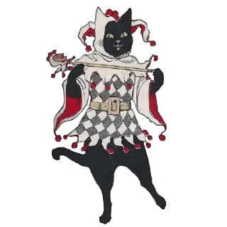 Стикер @blackcat - 4