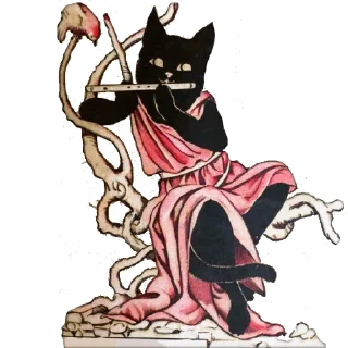 Стикер @blackcat - 5