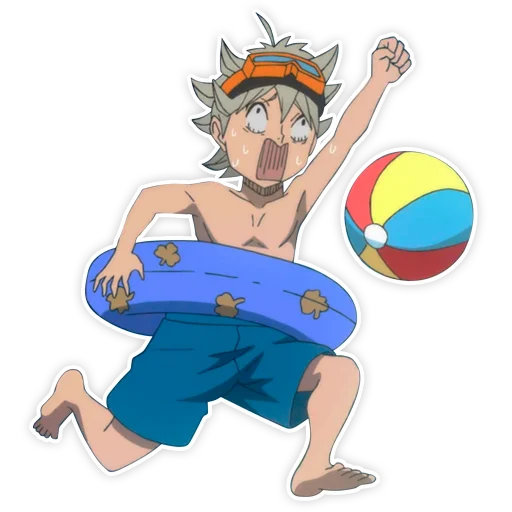 Sticker Black clover / Чёрный клевер - 11