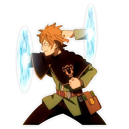 Sticker Black clover / Чёрный клевер - 8