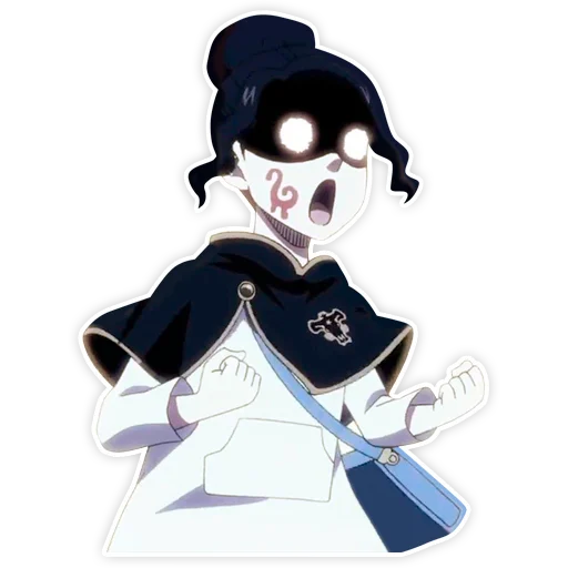 Sticker Black clover / Чёрный клевер - 7