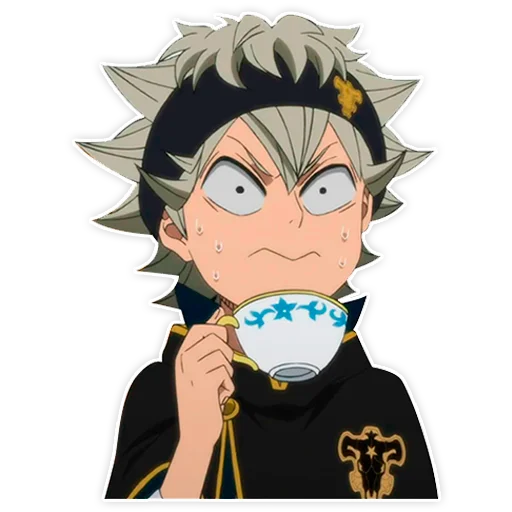 Sticker Black clover / Чёрный клевер - 5