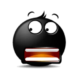 Sticker чёрные чучумбрики💥 - 1