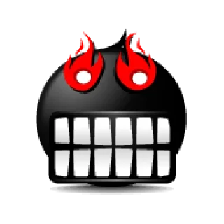 Sticker чёрные чучумбрики💥 - 4