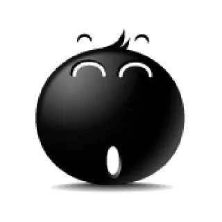 Sticker чёрные чучумбрики💥 - 10