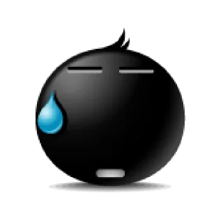 Sticker чёрные чучумбрики💥 - 8