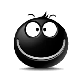 Sticker чёрные чучумбрики💥 - 0