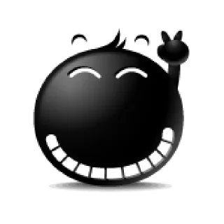 Sticker чёрные чучумбрики💥 - 9