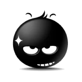 Sticker чёрные чучумбрики💥 - 5