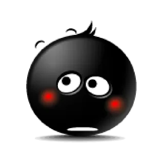 Sticker чёрные чучумбрики💥 - 6