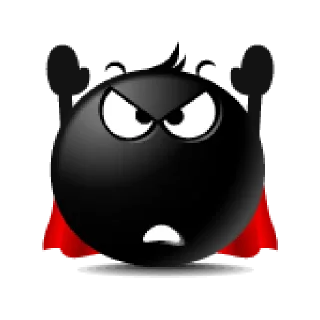 Sticker чёрные чучумбрики💥 - 3