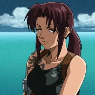 Sticker Black Lagoon @ikkiggai - 8