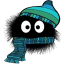 Стикер Black Thing @stickersb2b - 5