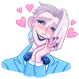 Стикер Бланш (@TgSticker) - 10