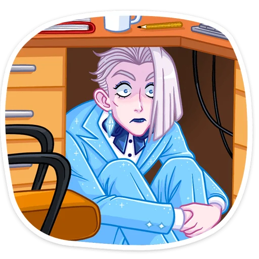 Sticker blanchevk - 1