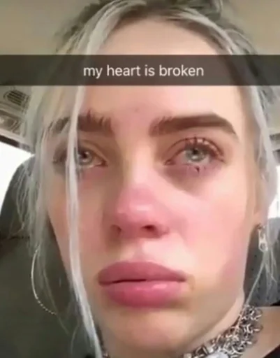 СМС бровь человеческое лицо