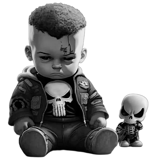 Sticker blemdrblack - 1