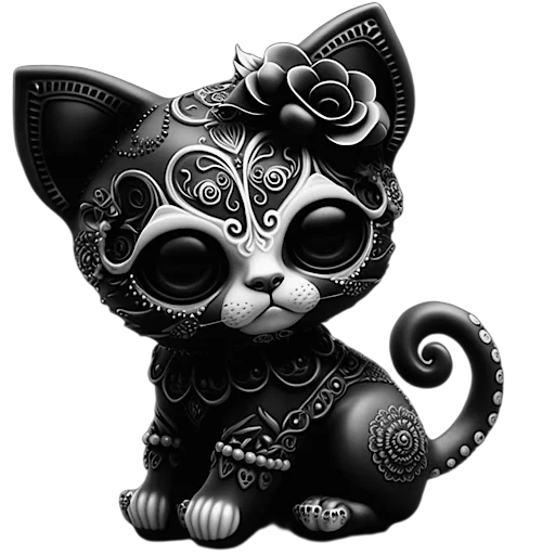 Sticker blemdrblack - 1