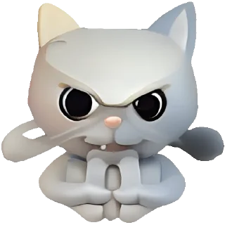 Стикер блэт коты - 7