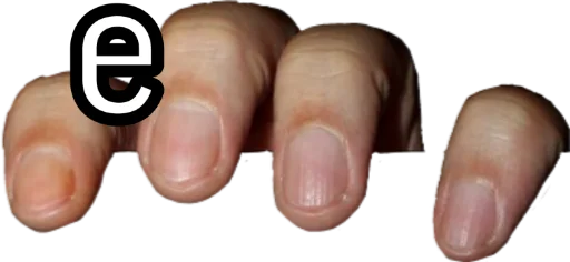 гвоздь плоть палец