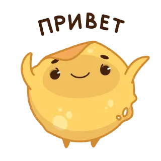 Sticker Блинчик и Сметанка :: @TgSticker - 2