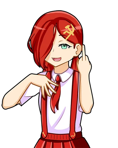 человеческое лицо аниме одежда