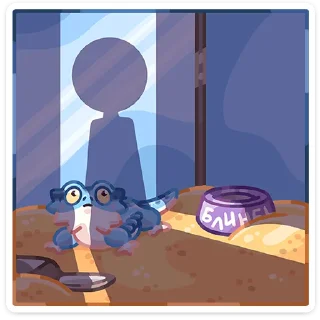 Sticker Блинец от @TgSticker - 0