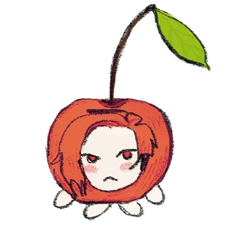 Sticker bllk фруктовый салатик @brottus - 2